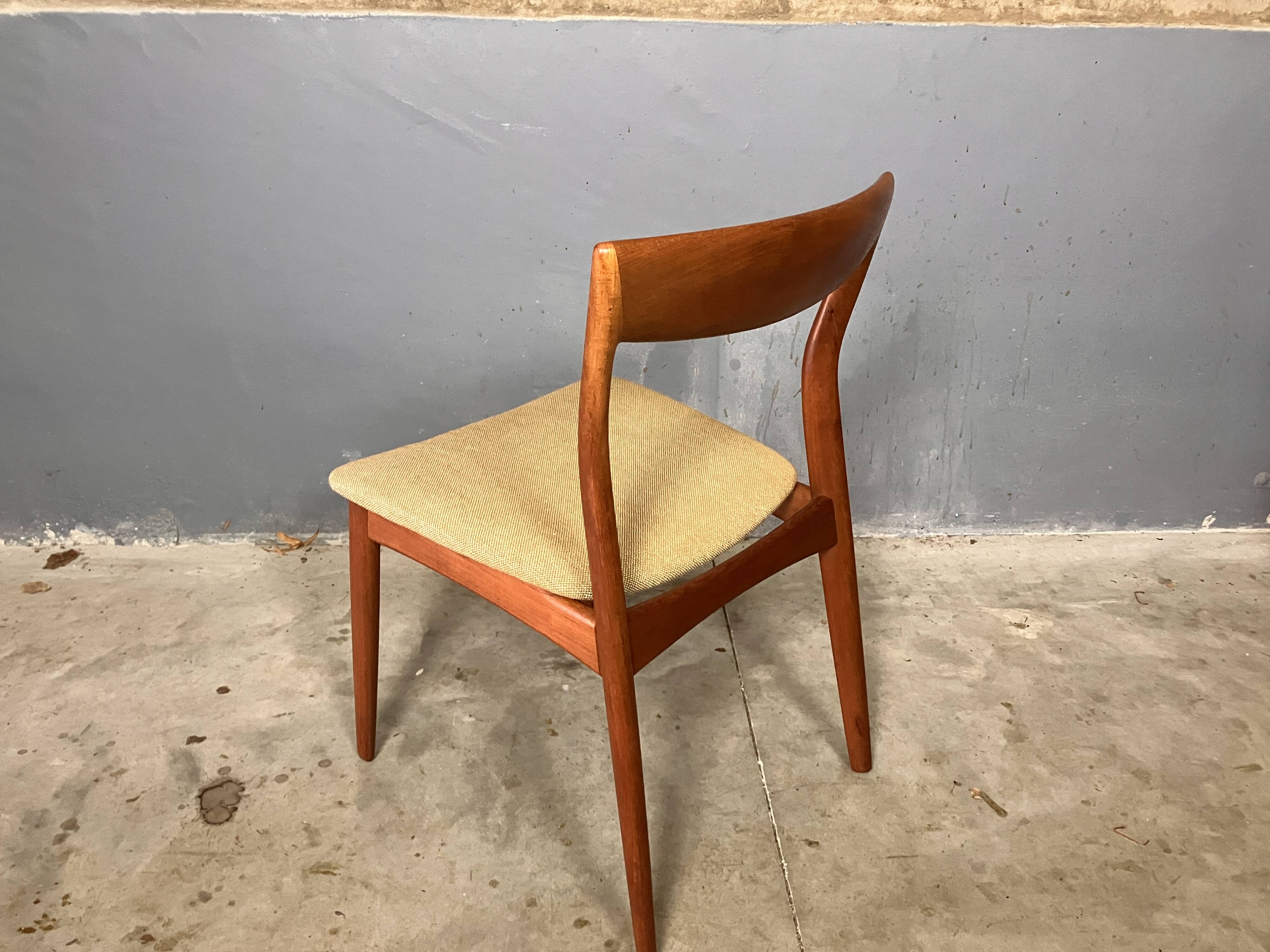 Chaises de salle à manger design danois 6 Viborg Stolefabrik R. Borregaard