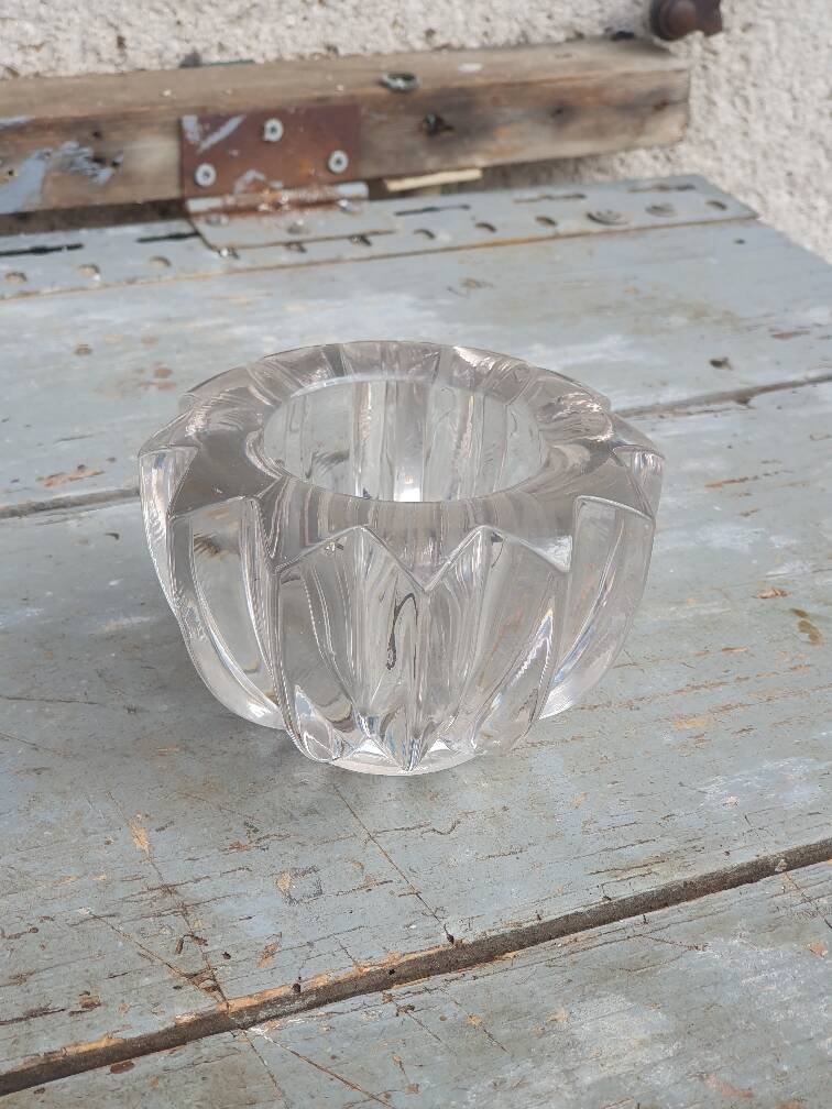 crystal ashtray P. D'Avsen