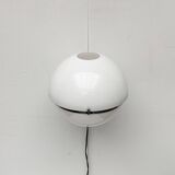 Mid-century Italian space age spherical wall light by Guzzini.