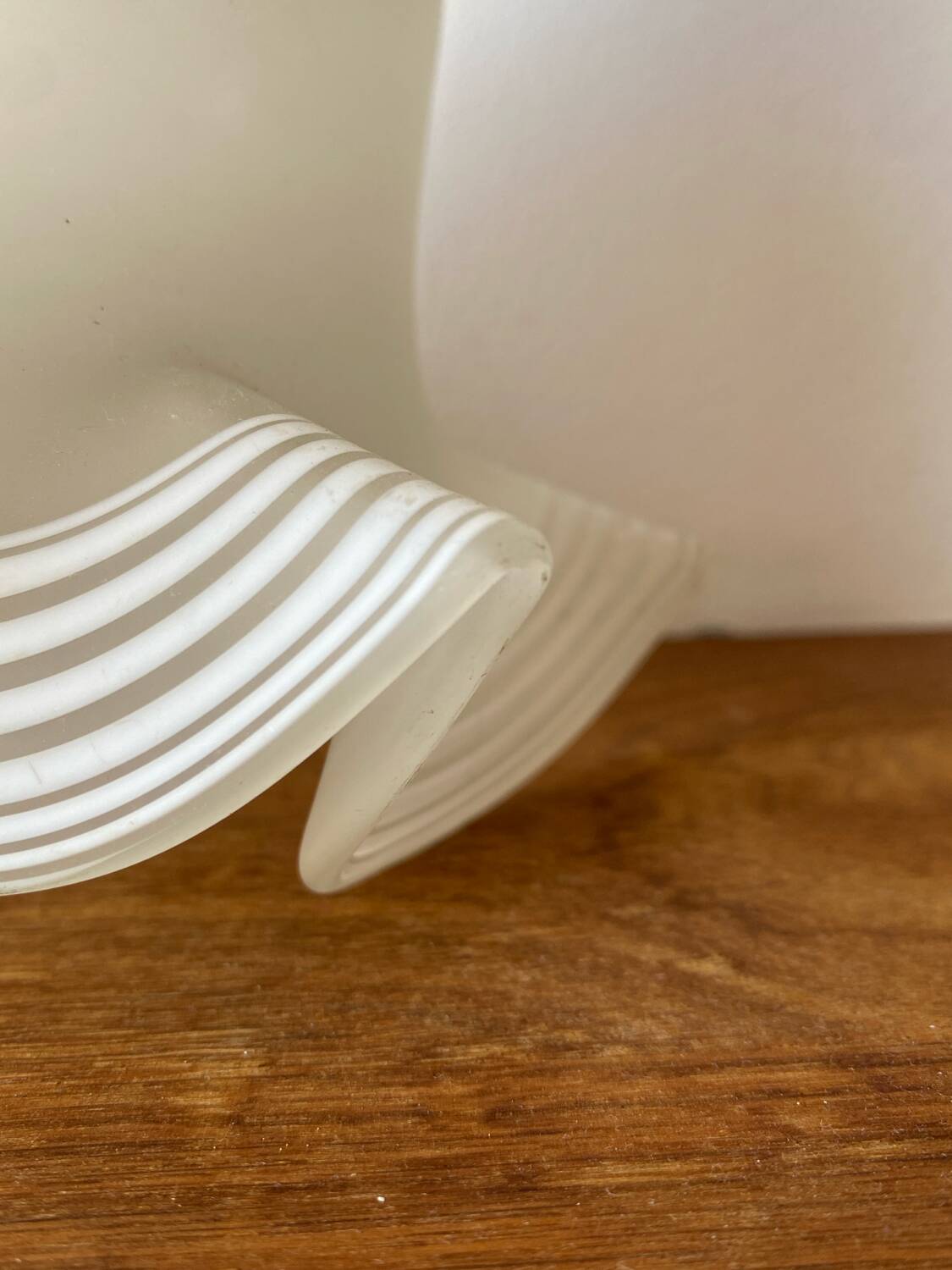 Paire de baladeuses en opaline