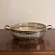 Antique Silver Metal Fruit Bread Basket Louis XVI Style