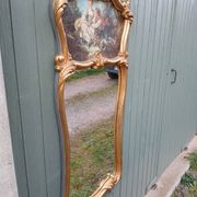 Antique trumeau mirror