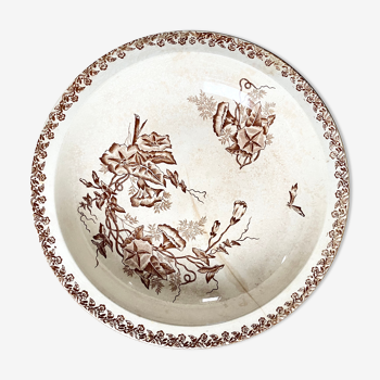 Old hollow dish