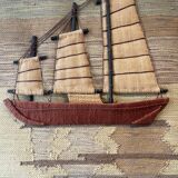 Embossed wall tapestry