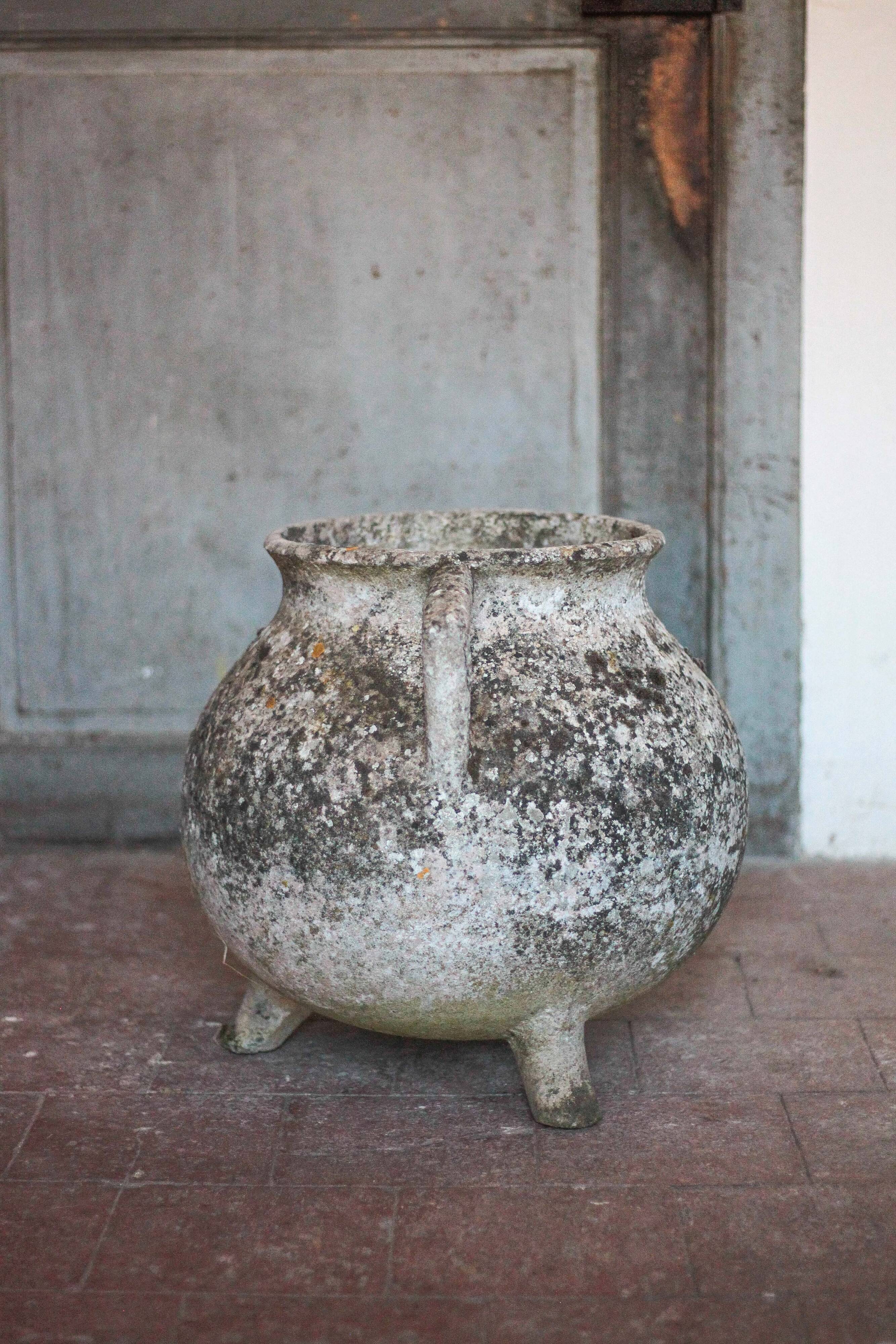 , jardinière fibrociment tripode