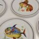 Fish porcelain service