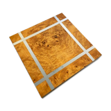 Coffee table design italy in elm wood