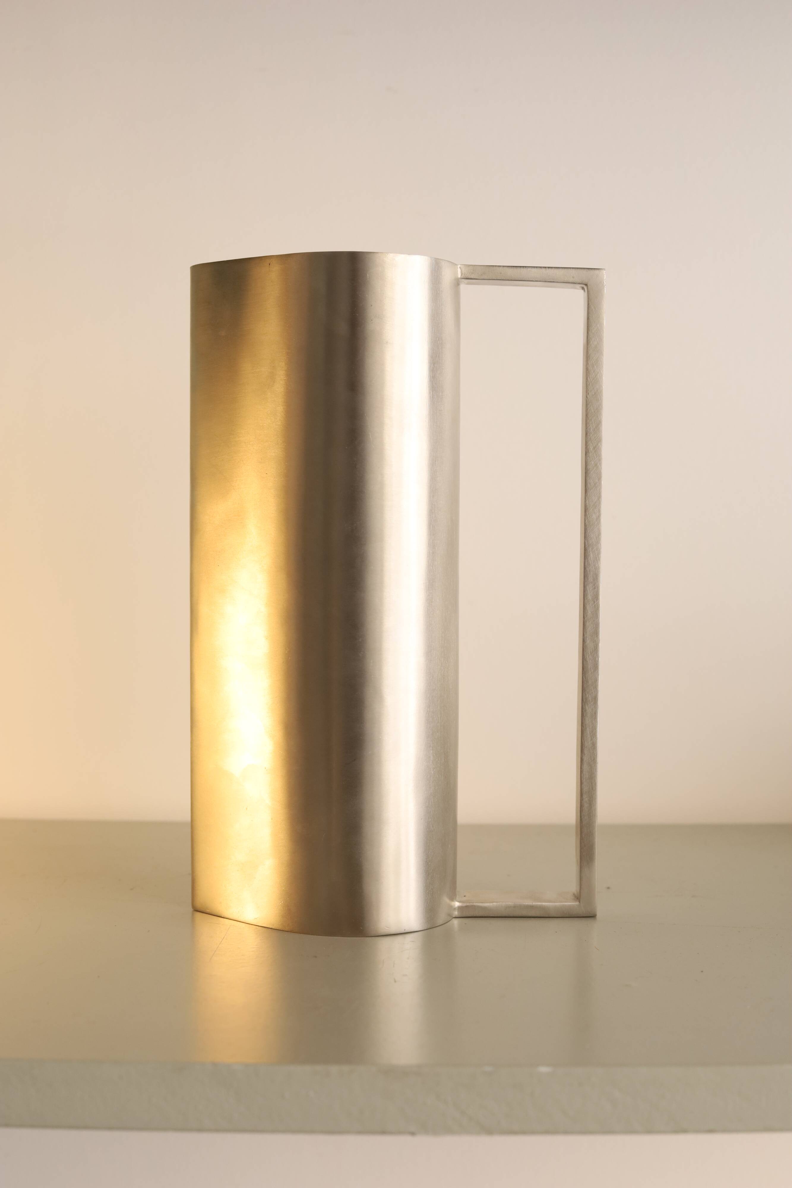 Corona decanter in solid galvanized brass by Georgio ARMANI