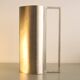 Corona decanter in solid galvanized brass by Georgio ARMANI