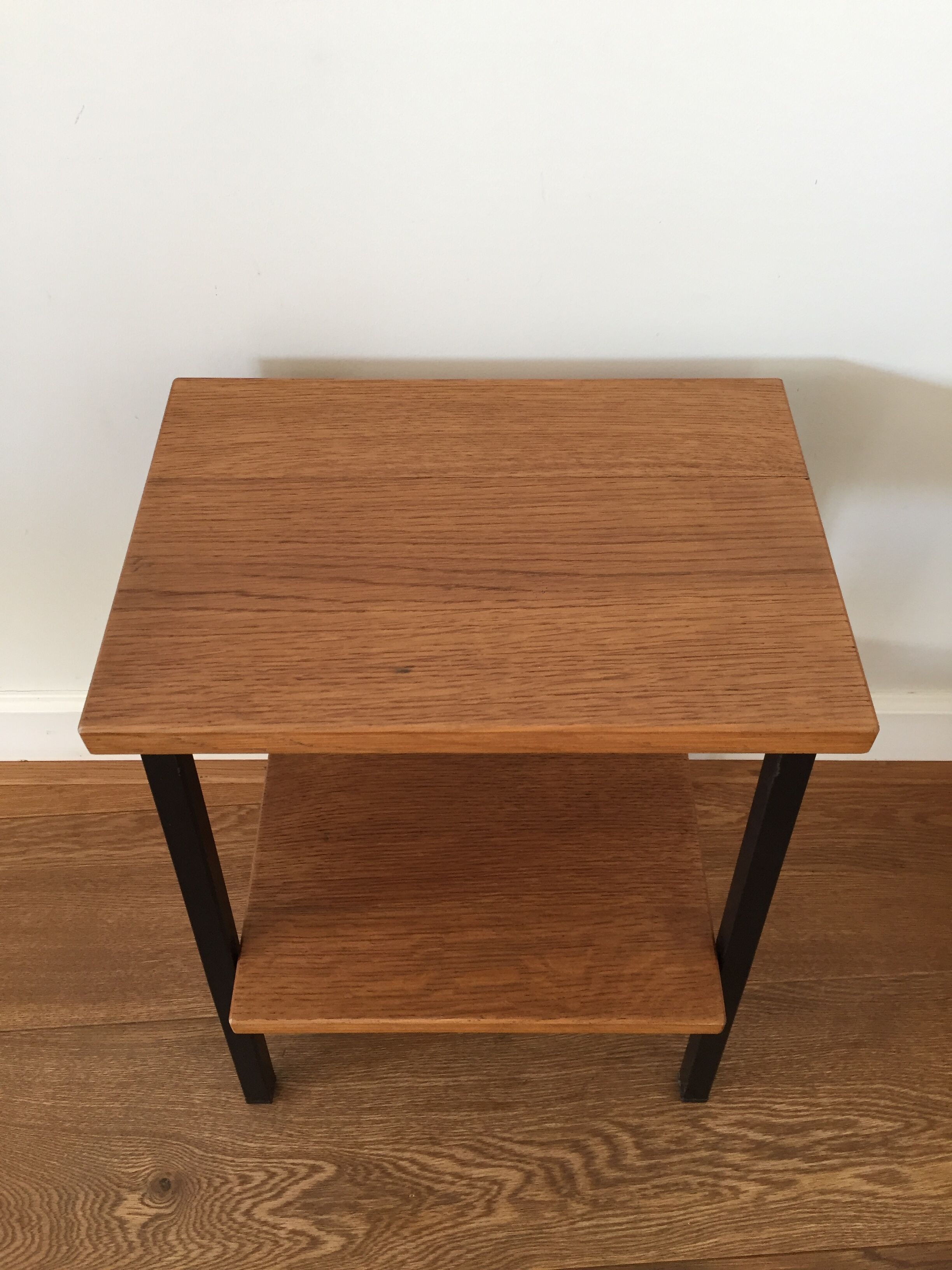 Pair of solid oak bedside tables