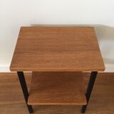 Pair of solid oak bedside tables