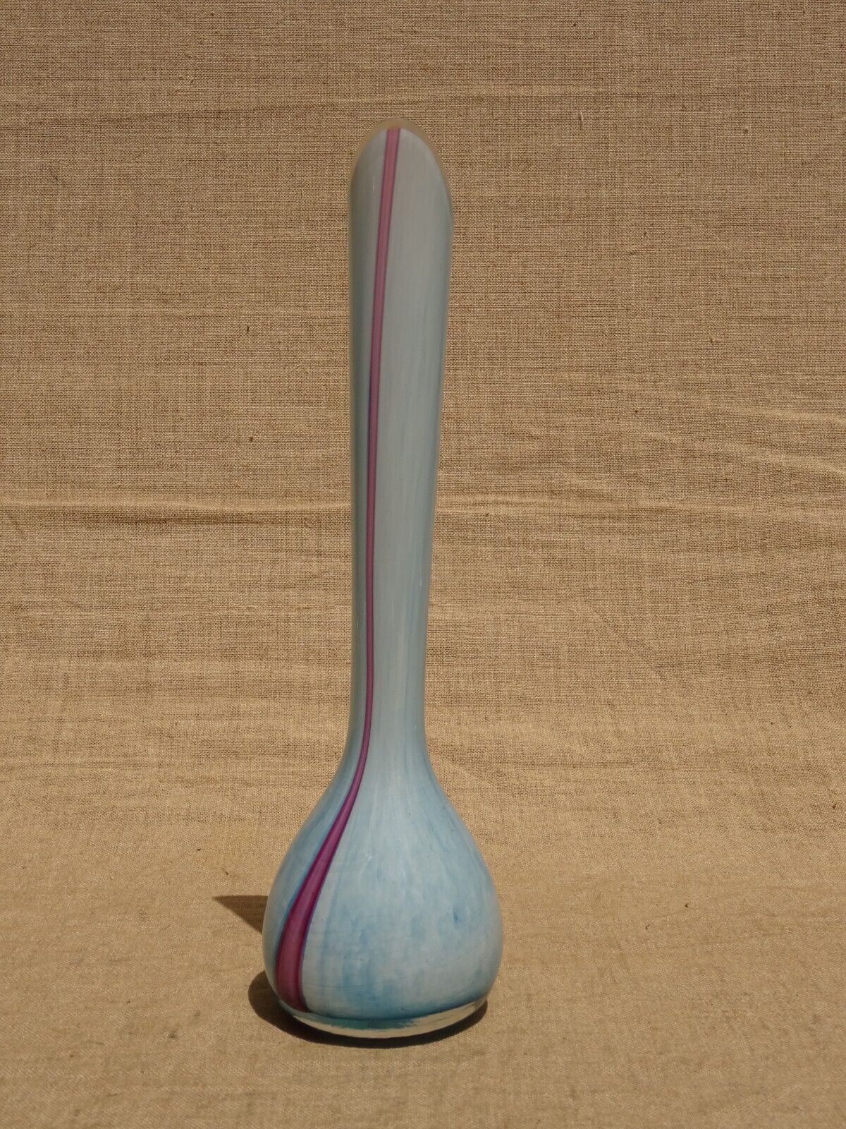 Vintage multilayer glass soliflore vase La Rochère