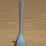 Vintage multilayer glass soliflore vase La Rochère