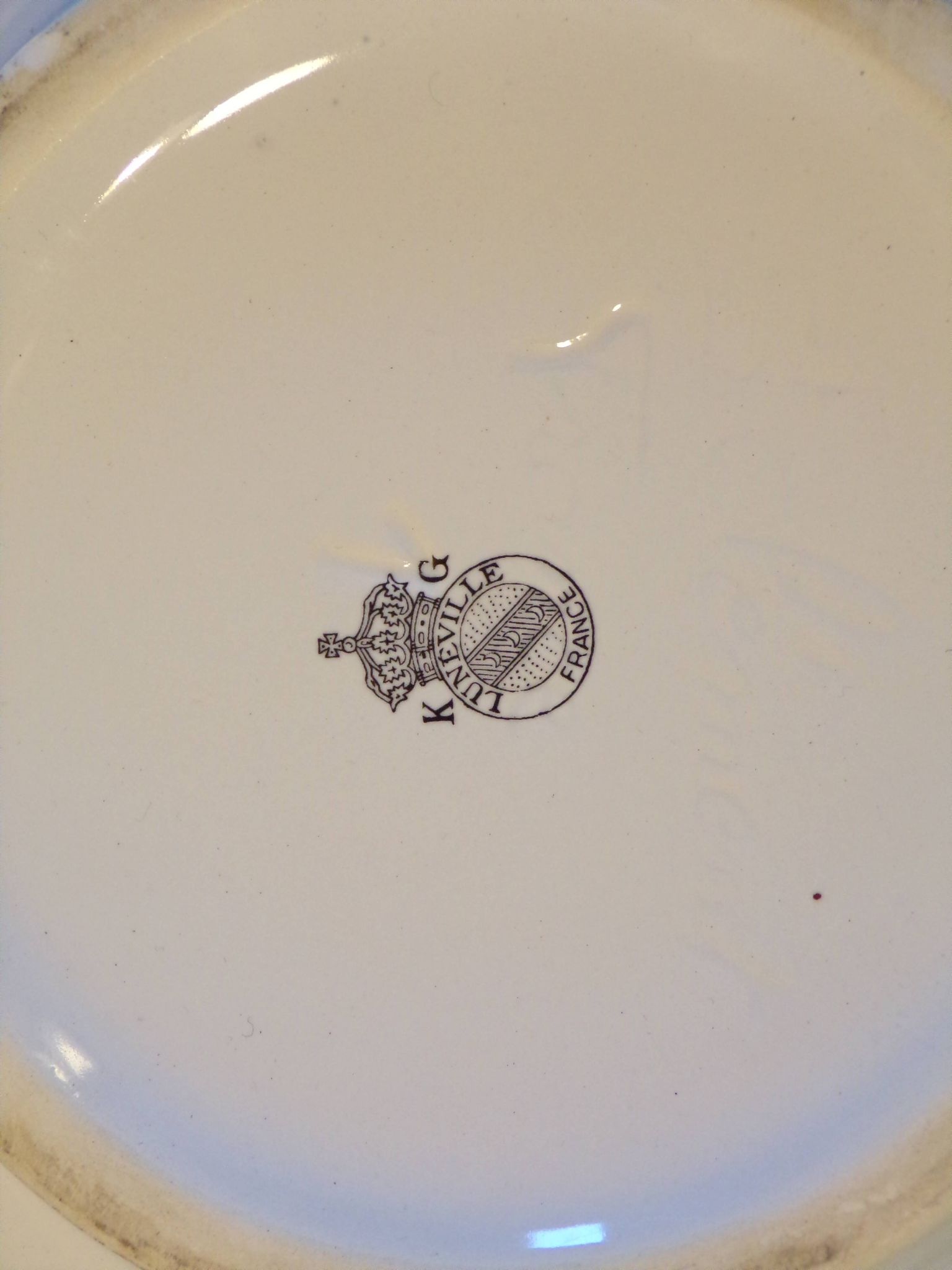 Set of 3 Lunéville salad bowls Kg Réverbère