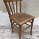 Set of 6 chairs bistro style baumann old 70s vintage wood