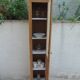 Small oak wardrobe with waxed finish