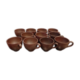 11 bowls of Noron cider from Turgis pottery