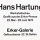 Hans Hartung: The Flight - Original Lithograph Poster