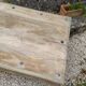 Wooden coffee table