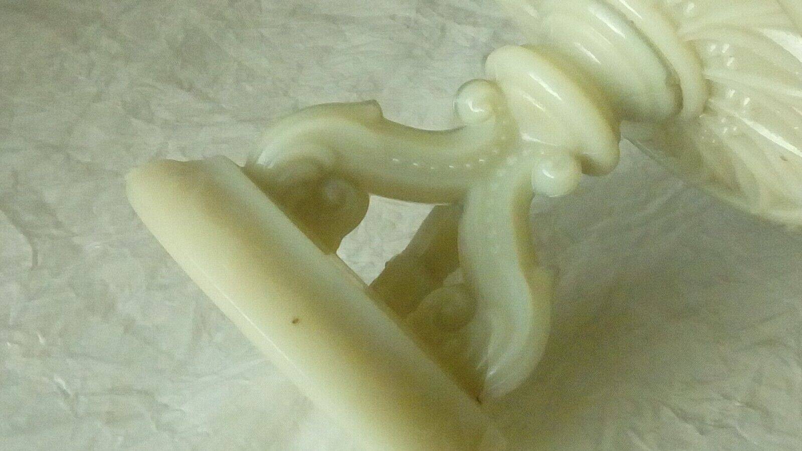 FAIRGROUND OPALINE CUP LATE 19TH CENTURY