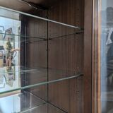 Louis XVI style cherry wood display case