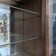 Louis XVI style cherry wood display case