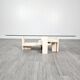 Travertine Willy Ballez coffee table