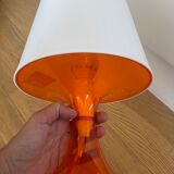 Orange plexi lamp ikea 90s Carl Ojerstam