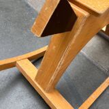 Mid-century wooden rocking horse, 1960s