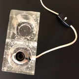 Murano glass table lamp, Italy 60s