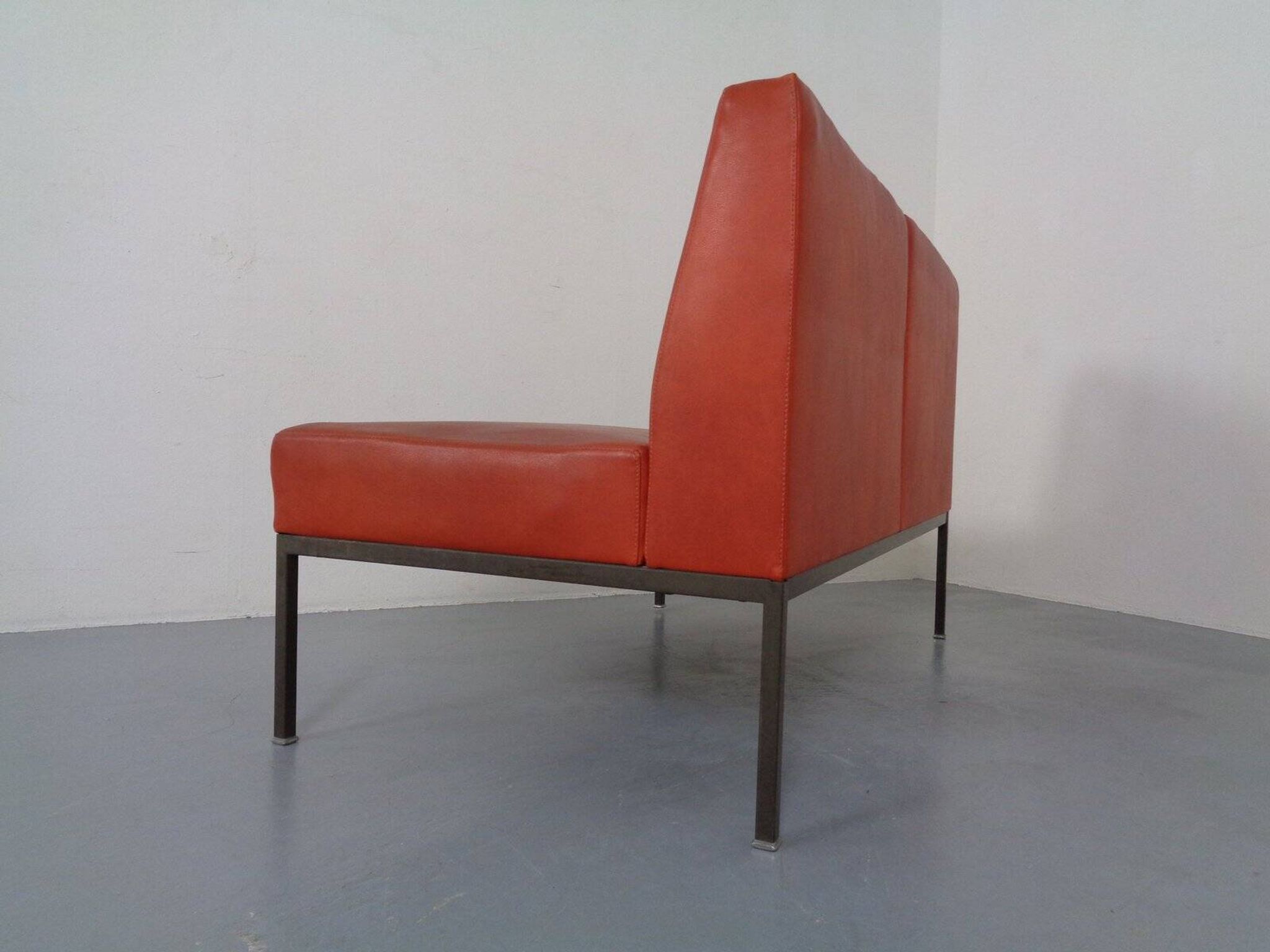 Minimalist 2-Seater and 3-Seater Bench, Germany, 1960s, Set of 2