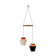 Two-light pendant light of Svend Aage Holm Sorensen, 1950s