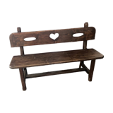 Vintage oak bench