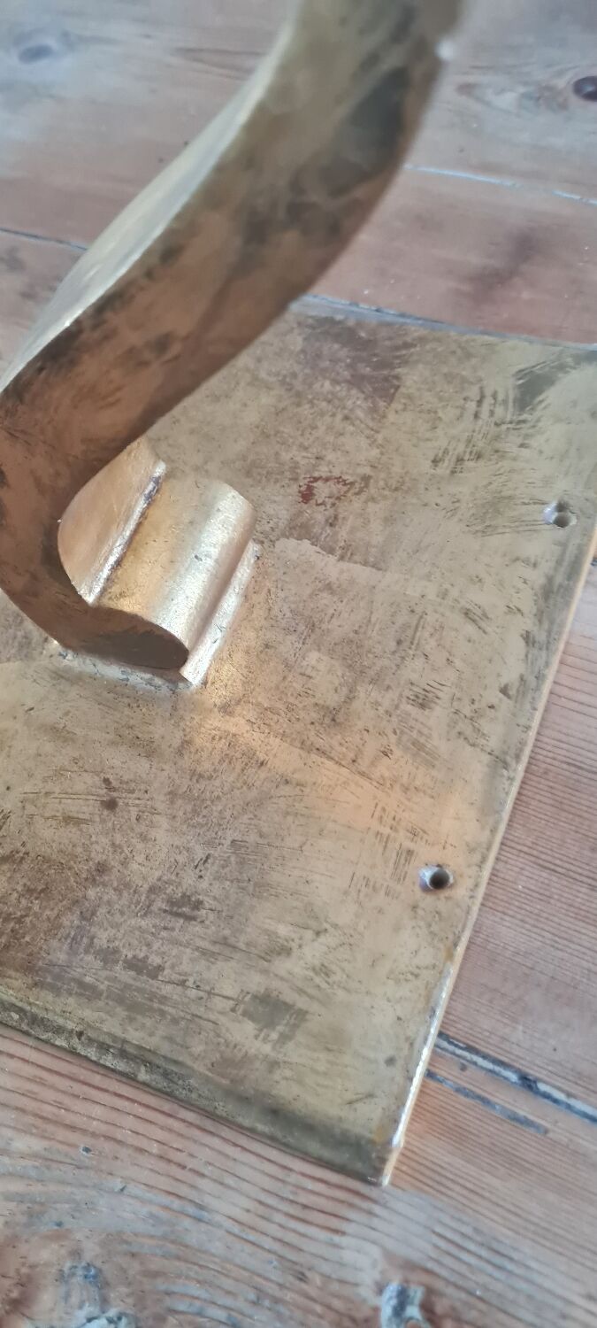 Pair of Florentine wall shelves