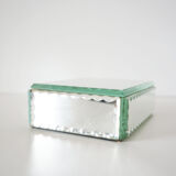 Jewelry box in chiseled mirror