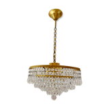 Crystal grapefruit chandelier