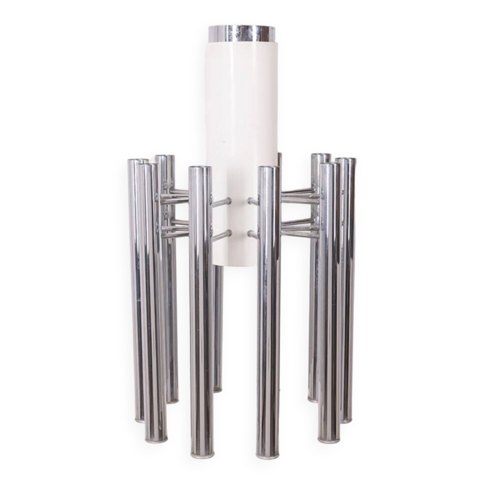 VINTAGE CHANDELIER 80'S MOD. TEODORA DESIGN ANGELO BROTTO FOR ESPERIA