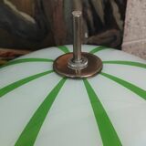 Pair of opaline lamp Space age Czech 1970