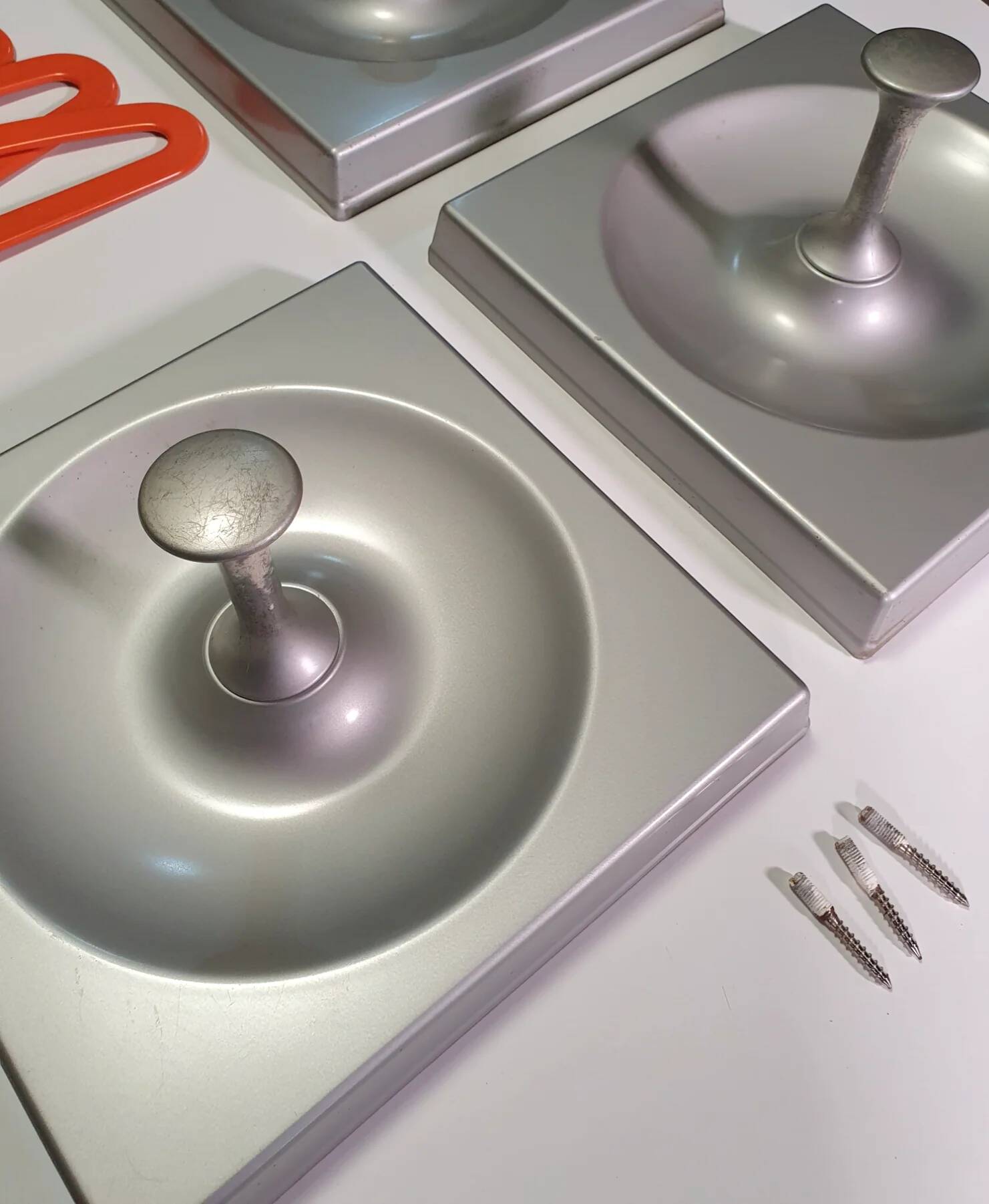 Mid-century space age Quadro set / Jürgen Lange for Schönbuch / Germany, 1960s / set of 12