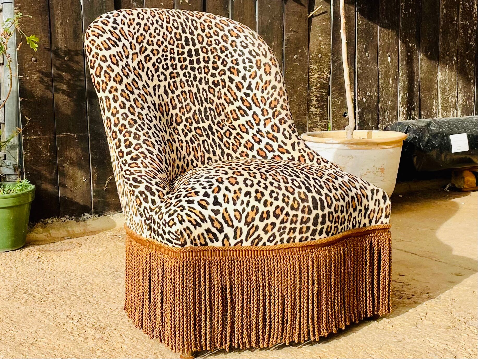Leopard Toad Armchair