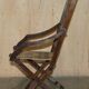 Antique Indo-Anglo elephant folding military chair circa 1890