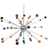 Star Murano glass chandelier