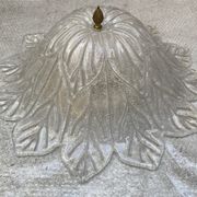 Suspension fleur murano, années 70