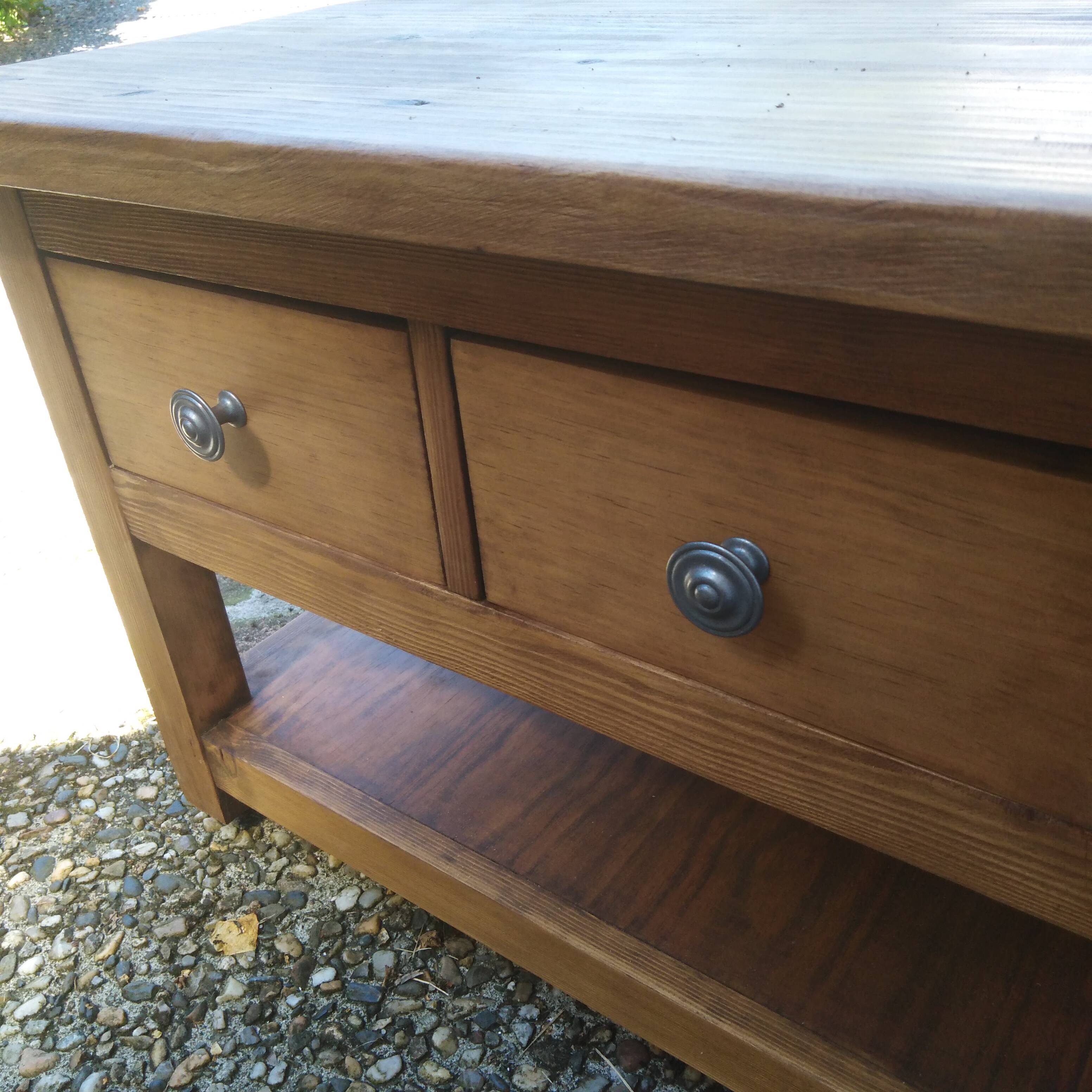 Table basse de ferme