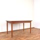 Mid-century Danish teak extendable dining table, 1960s.