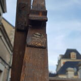 Large double wood ladder