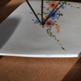 Earthenware tray with handle