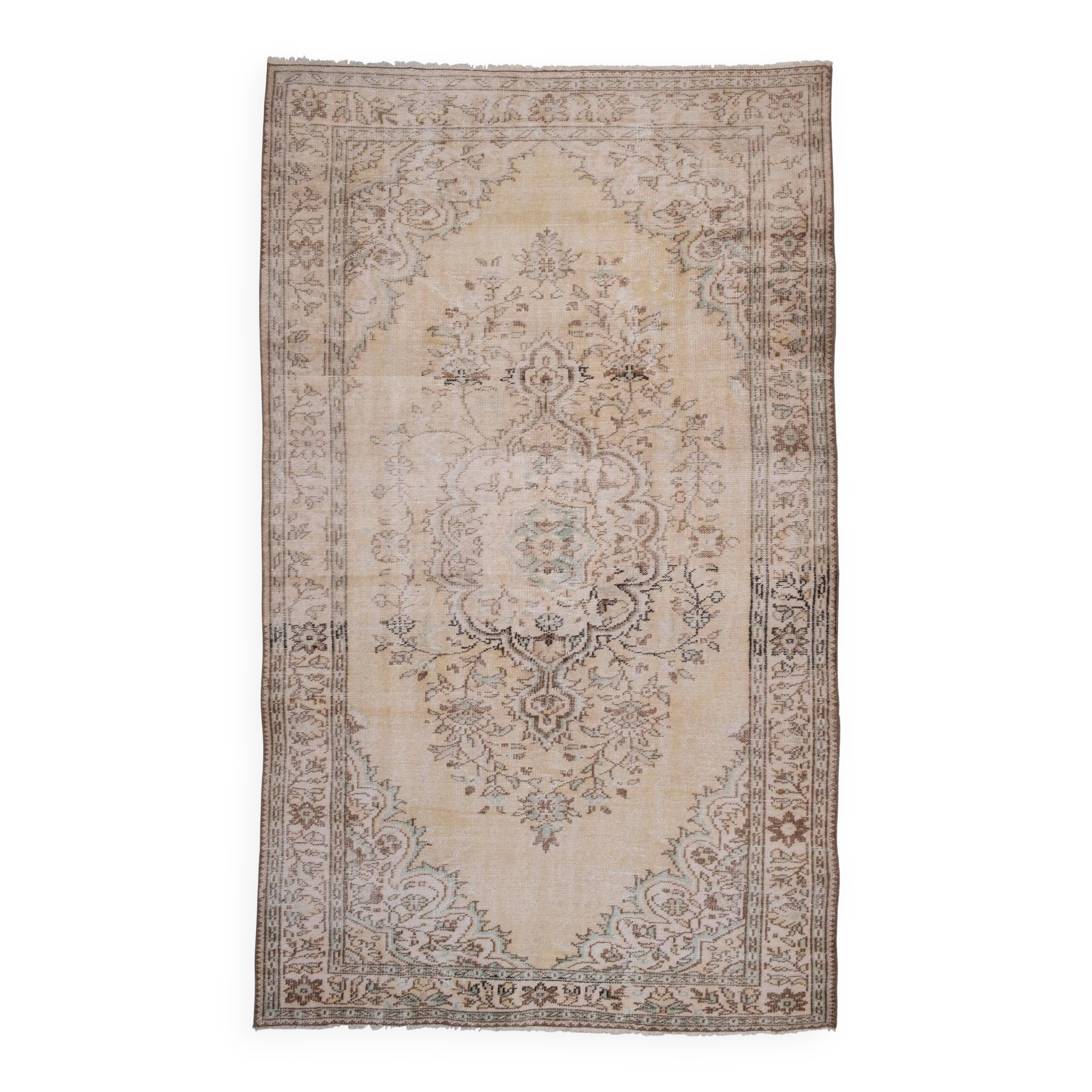 Tapis Oushak turc vintage