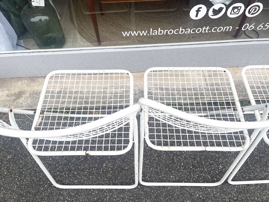 ted net chairs - vintage IKEA, N. Gammelgaard