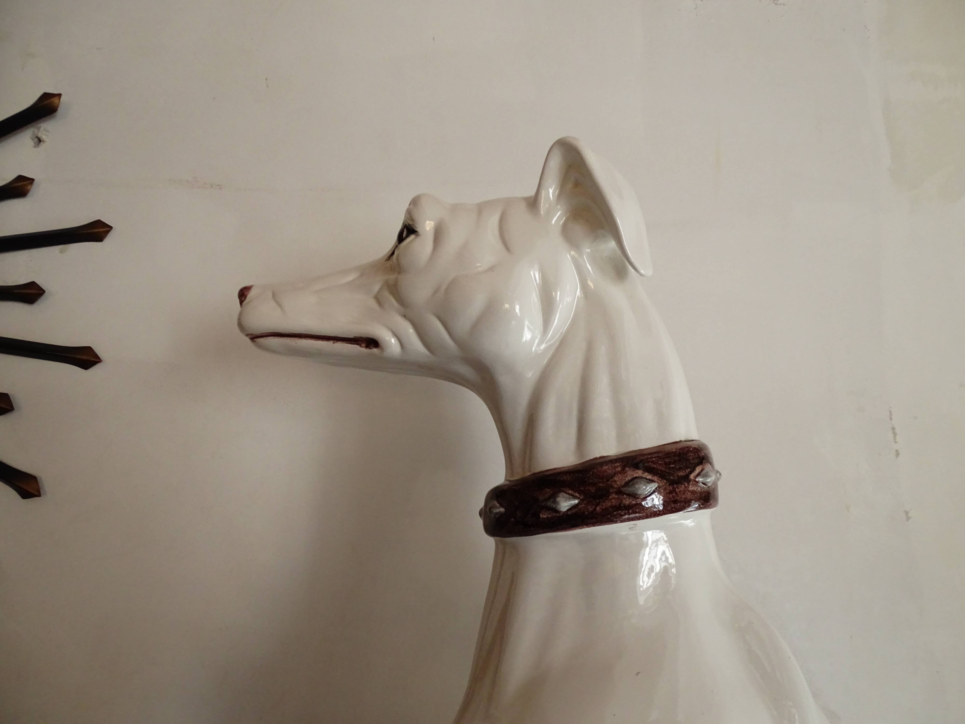Ceramic dog 1960 vintage